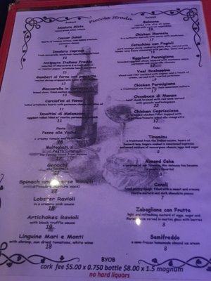 Menu photo 6 Piccola Strada New York, NY