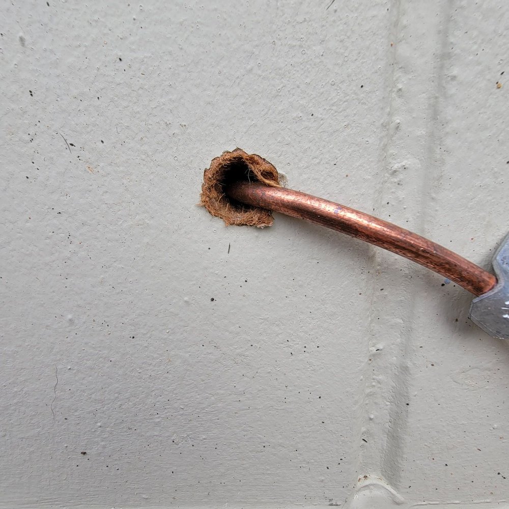 American Electrician - No caulk in this hole. - Electricians Near Me - Centennial, Colorado American Electrician - No caulk in this hole. - Electricians Near Me - Centennial, Colorado