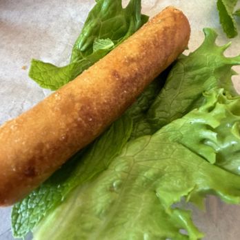 Pho Central - Chả Giò (5 egg rolls to an order) with mint and lettuce leaves for wraps - Bubble Tea Near Me - Carlsbad, California
