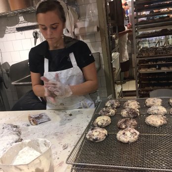 Beiler's Bakery - Making blueberry fritters - Bakeries Near Me - Philadelphia, Pennsylvania Beiler's Bakery - Making blueberry fritters - Bakeries Near Me - Philadelphia, Pennsylvania