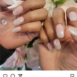 Crystal Nail Salon - Wedding nails!