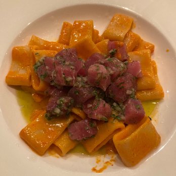 Bar La Grassa - Pasta with raw tuna - Italian Near Me - Minneapolis, Minnesota