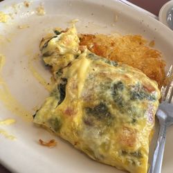 Cafe Dejavu - Corn beef hash omelet