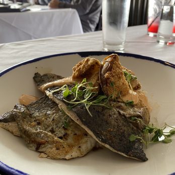 Mac's Chophouse - Cast Iron Trout, Spicy Remoulade, Crispy Green Tomatoes (generous portion) - Venues & Event Spaces Near Me - Marietta, Georgia Mac's Chophouse - Cast Iron Trout, Spicy Remoulade, Crispy Green Tomatoes (generous portion) - Venues & Event Spaces Near Me - Marietta, Georgia