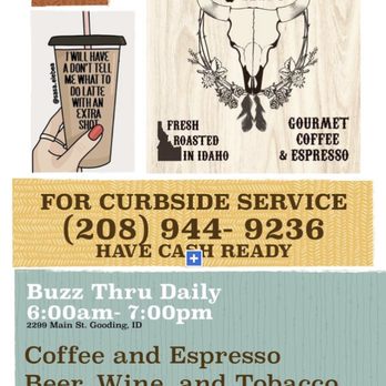 Buzz Thru Daily - Drive Thru is open!! - Coffee & Tea Near Me Buzz Thru Daily - Drive Thru is open!! - Coffee & Tea Near Me