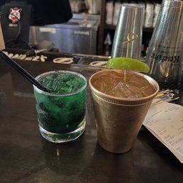 Apple mule and honey dew you Apple mule and honey dew you