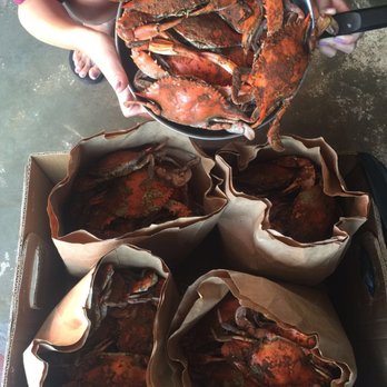 Crabs To Go - A bushel plus a dozen - Seafood Near Me - Berlin, Maryland