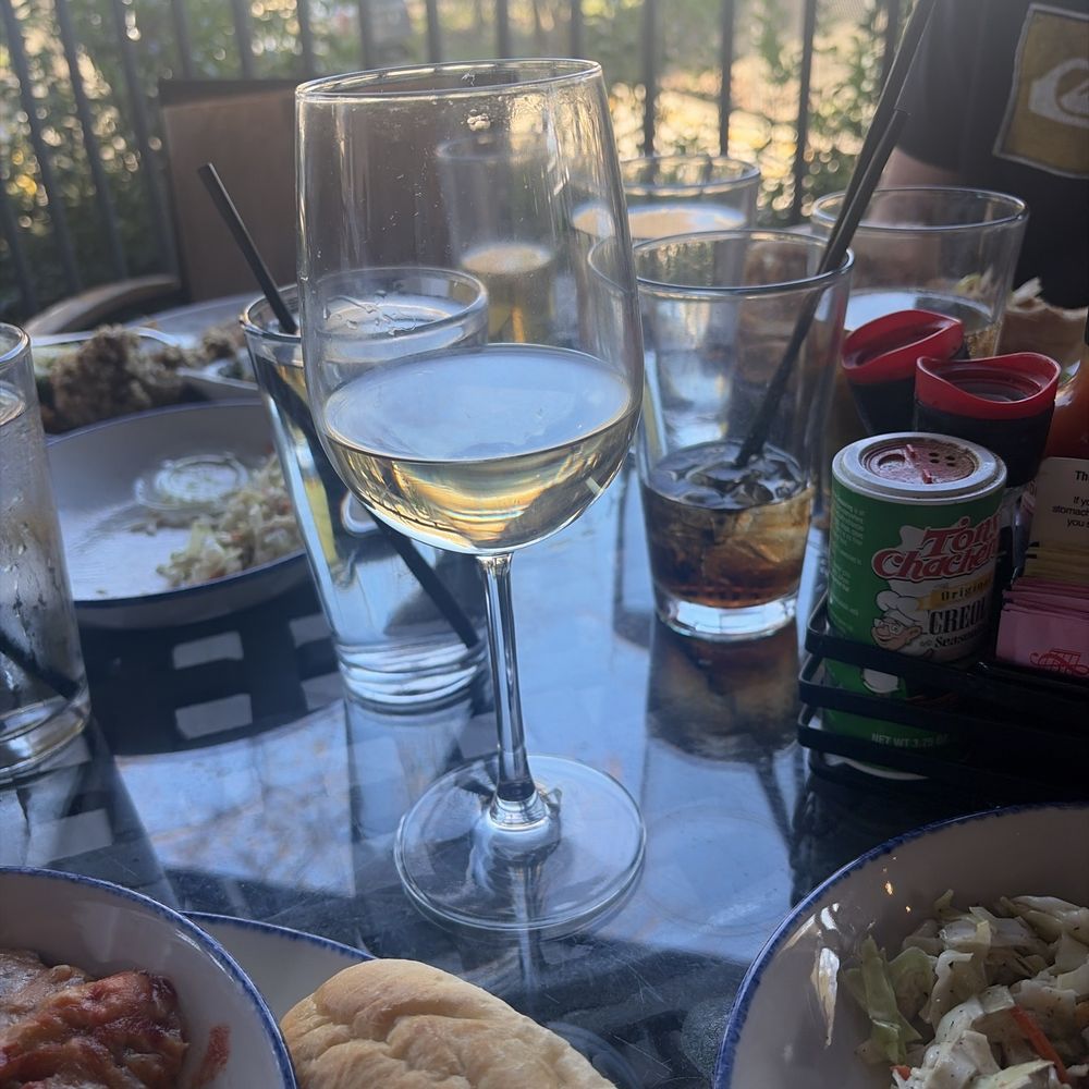 Parrain's Seafood - And of course Chardonnay :) - Southern Near Me - Baton Rouge, Louisiana
