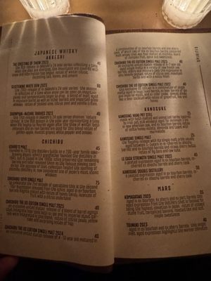 Menu photo 5 Tokyo Record Bar New York, NY