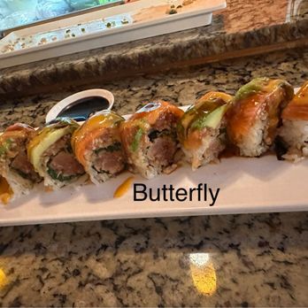 Hana Sushi - Butterfly roll - Sushi Bars Near Me - Simi Valley, California Hana Sushi - Butterfly roll - Sushi Bars Near Me - Simi Valley, California