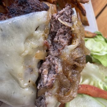 Monkeypod Kitchen - Cheese burger cooked medium rare. Perfect! - Hawaiian Near Me - Kapolei, Hawaii Monkeypod Kitchen - Cheese burger cooked medium rare. Perfect! - Hawaiian Near Me - Kapolei, Hawaii
