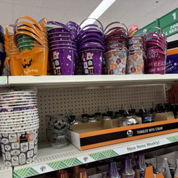 I took a photo of the boo bag options for my daughter to choose from.