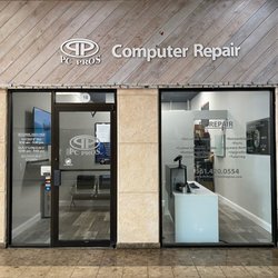 PC Pros - Entrance inside mall