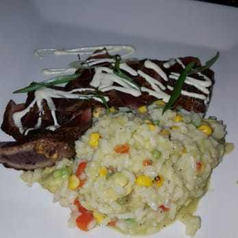 CIRCA at Clarendon - Seared sushi with avocado risotto - New American Near Me - Arlington, Virginia CIRCA at Clarendon - Seared sushi with avocado risotto - New American Near Me - Arlington, Virginia