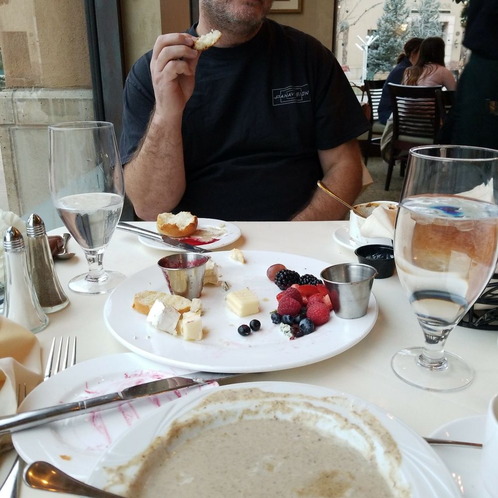 La Jolla Groves - He's enjoying the cheese platter! - New American Near Me - Provo, Utah La Jolla Groves - He's enjoying the cheese platter! - New American Near Me - Provo, Utah