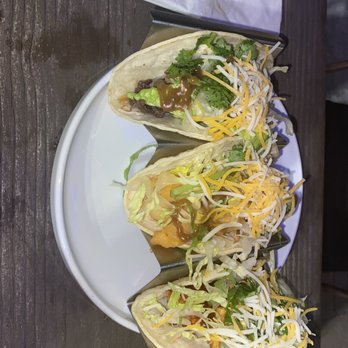 Tacowa - 3 Tacos: bulgogi, shrimp, chicken - Korean Near Me - Boca Raton, Florida