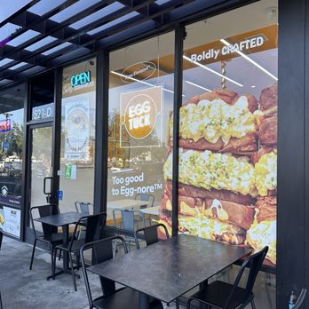Egg Tuck - Store front with seating outside - Coffee & Tea Near Me - Burbank, California