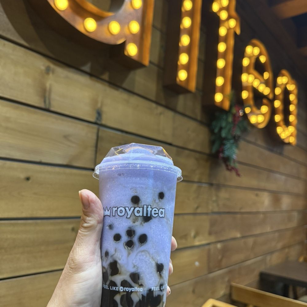 Royaltea - Taro Slush - Bubble Tea Near Me - Toronto, Ontario