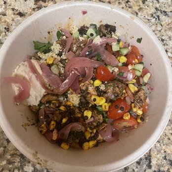 CAVA - Half empty bowl - Mediterranean Near Me - Wayne, New Jersey