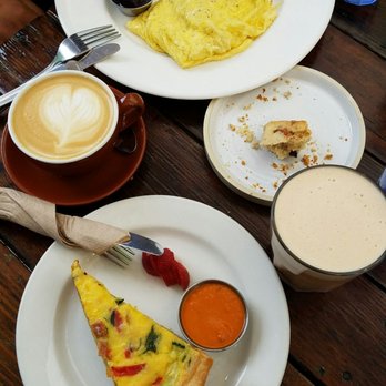 Stable Cafe - Quiche and scrambled eggs (too over cooked) - Breakfast & Brunch Near Me - San Francisco, California