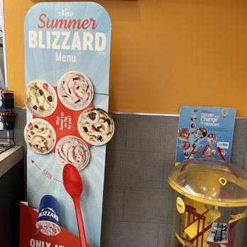 Dairy Queen Store - a display of a variety of frozen food items - Ice Cream & Frozen Yogurt Near Me - Bolton, Ontario