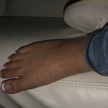 Heavenly Nails - Gel French pedicure - Nail Salons Near Me - McDonough, Georgia