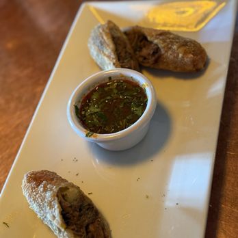 Goody Two Shoes - Birria egg rolls - Salad Near Me - Bay Shore, New York Goody Two Shoes - Birria egg rolls - Salad Near Me - Bay Shore, New York