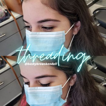 Bushy Brows - Eyebrow threading in Miami Bushy Brows Kendall - Threading Services Near Me - Miami, Florida