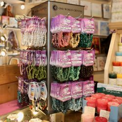 Stepping Stones - Gemstone bead bracelets and Reiki charged vegan candles.