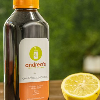 Andrea's Healthy Kitchen - Charcoal Lemonade - Juice Bars & Smoothies Near Me - El Monte, California