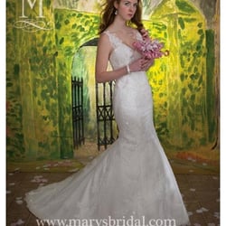Rushville Bridal - Mary's lace tank gown under $600.