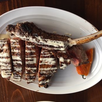 Sunset Terrace - Tomahawk Chop for Two - Seafood Near Me - Asheville, North Carolina
