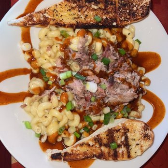 J&T Flippin Chicken - Pulled Pork Mac 'N' Cheese - Barbeque Near Me - Fulton, New York J&T Flippin Chicken - Pulled Pork Mac 'N' Cheese - Barbeque Near Me - Fulton, New York