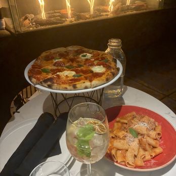 Nolita Hall - Hot honey pizza $25 and bolognese $25, sangria $16 - Pizza Near Me - San Diego, California Nolita Hall - Hot honey pizza $25 and bolognese $25, sangria $16 - Pizza Near Me - San Diego, California