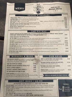 Menu photo 1 Pig & Fiddle Bath, BAS