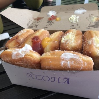 Tex Drive In - The famous Malasadas! Aug 2018 - Fast Food Near Me - Honokaa, Hawaii