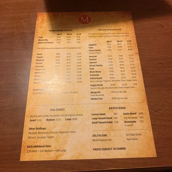 Modern Apizza - Pizza Near Me - New Haven, Connecticut
