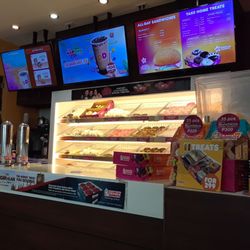 Dunkin’ Donuts - Good selection of donuts in the late afternoon.