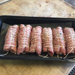 Pork braciole