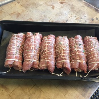 Drew's Market - Pork braciole - Meat Shops Near Me - Spring Lake Heights, New Jersey