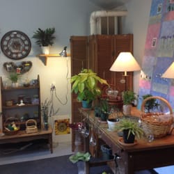 Yellow Springs Botanicals - The small New Garden Market, featuring indoor plants and gifts.