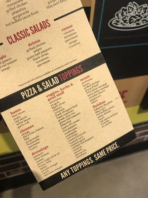 Menu photo 8 MOD Pizza Tracy, CA