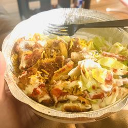 Chop House Gyro - Fish & Fries over Rice Bowl