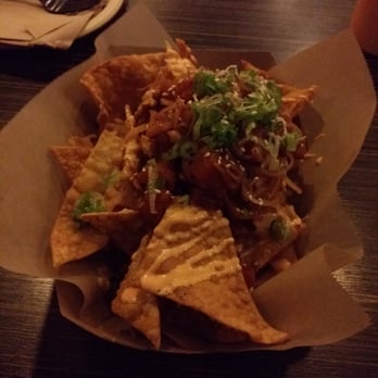 Cha Cafe - AHI POKE NACHOS (wonton chips!) - Coffee & Tea Near Me - El Monte, California Cha Cafe - AHI POKE NACHOS (wonton chips!) - Coffee & Tea Near Me - El Monte, California