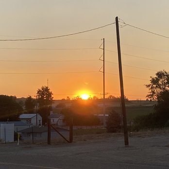 Country Corners RV Park - sunset July 2021 - RV Parks Near Me - Caldwell, Idaho