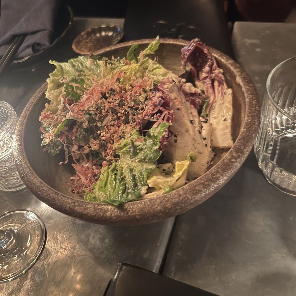 Trad Room - Miso Caesar salad - Japanese Near Me - Brooklyn, New York Trad Room - Miso Caesar salad - Japanese Near Me - Brooklyn, New York