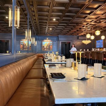 The Lick - One wall booth seating ~ and bar - American Near Me - Charleston, South Carolina The Lick - One wall booth seating ~ and bar - American Near Me - Charleston, South Carolina