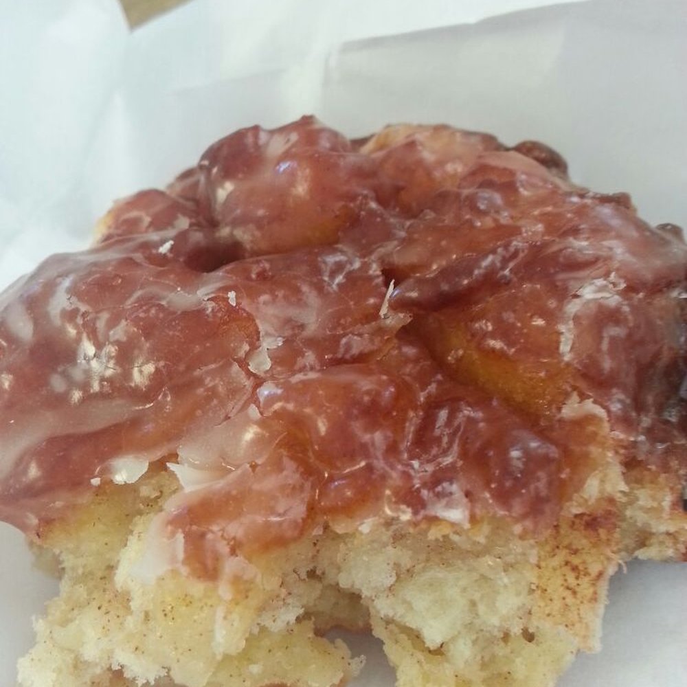 Sunshine Donut - Apple frider for $1.65 really big and good - Donuts Near Me - Patterson, California Sunshine Donut - Apple frider for $1.65 really big and good - Donuts Near Me - Patterson, California