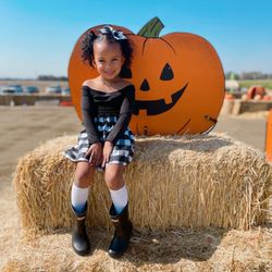 Bobby Dazzler's Pumpkin Patch and Christmas Trees - Hay stacks