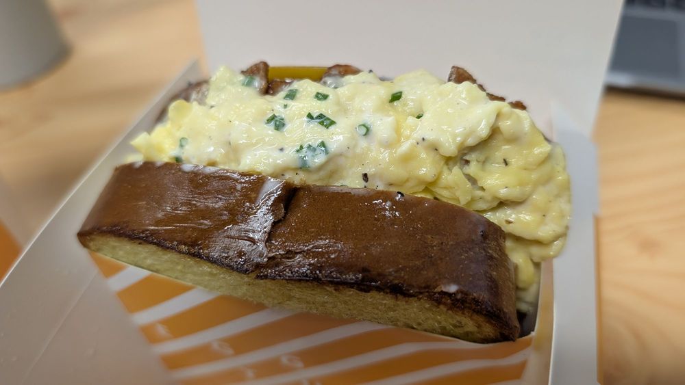 Food from Egg Tuck
